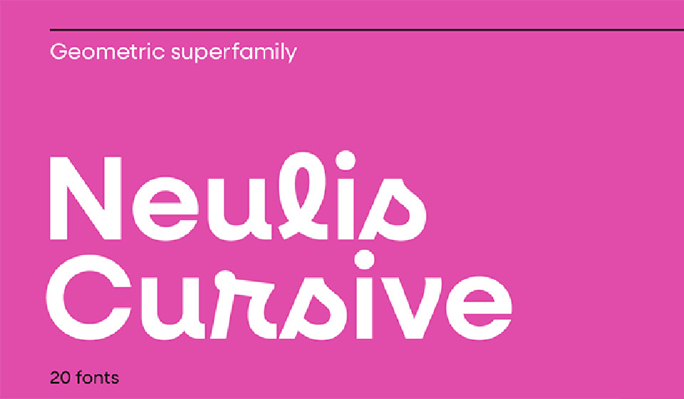 فونت Neulis Cursive