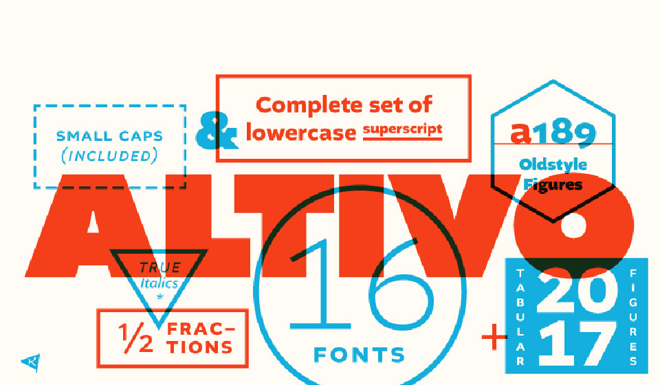 فونت آلتیوو Altivo
