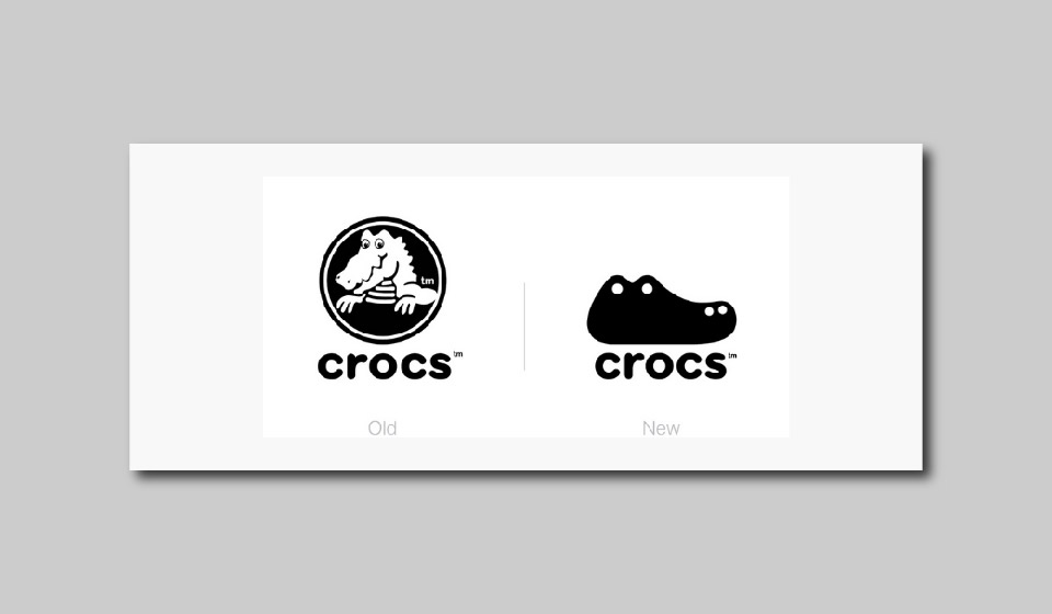 لوگوی تمساح Crocs