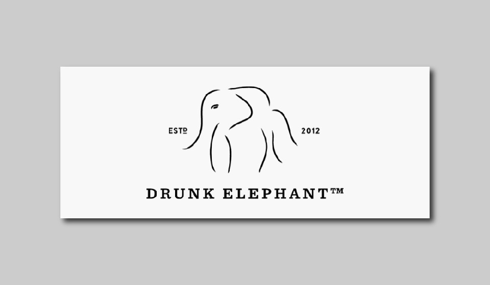 لوگوی فیل Drunk Elephant