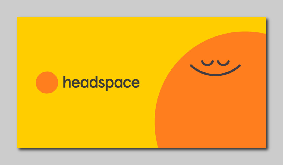 لوگوی دایره ای Headspace