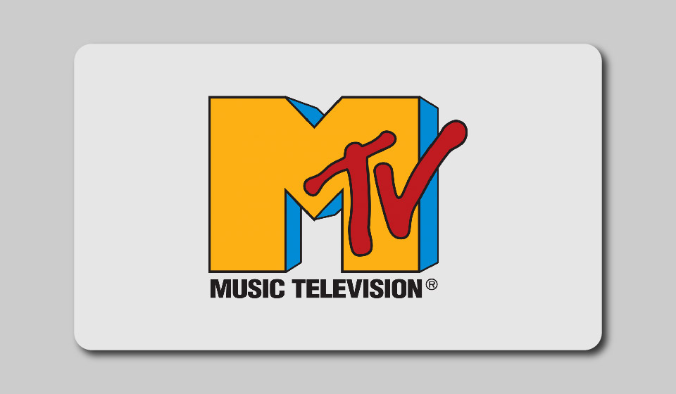 لوگوی MTV مربوط به دهه 1990