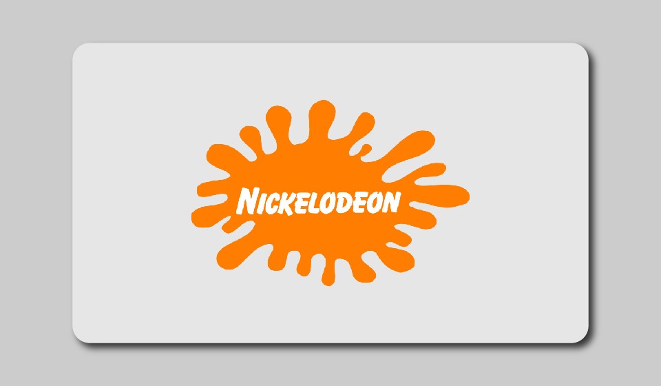 لوگوی نارنجی Nickelodeon