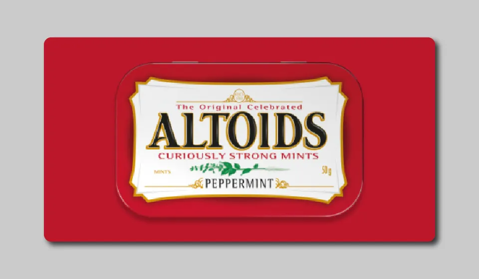 لوگوی قدیمی altoids